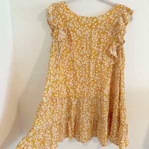 Yellow Babydoll Dress